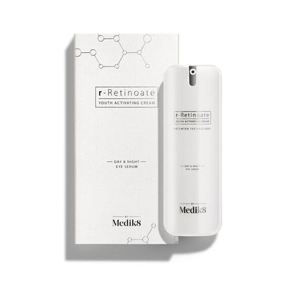 Medik8 r-Retinoate cream packaging on a white background