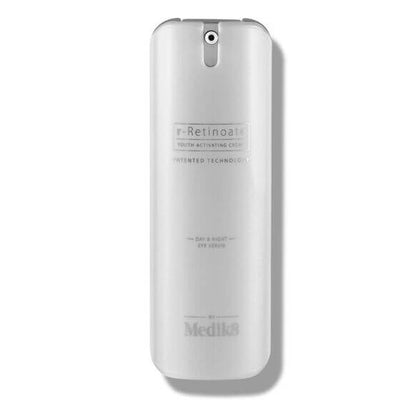 Medik8 F-Retinol youth activating cream bottle on a white background