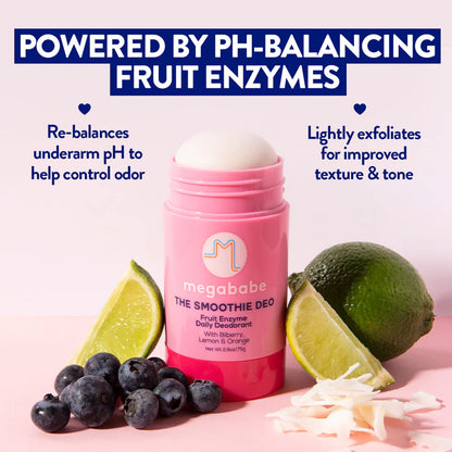 Megababe The Smoothie Deo Fruit Enzyme Daily Deodorant 75g