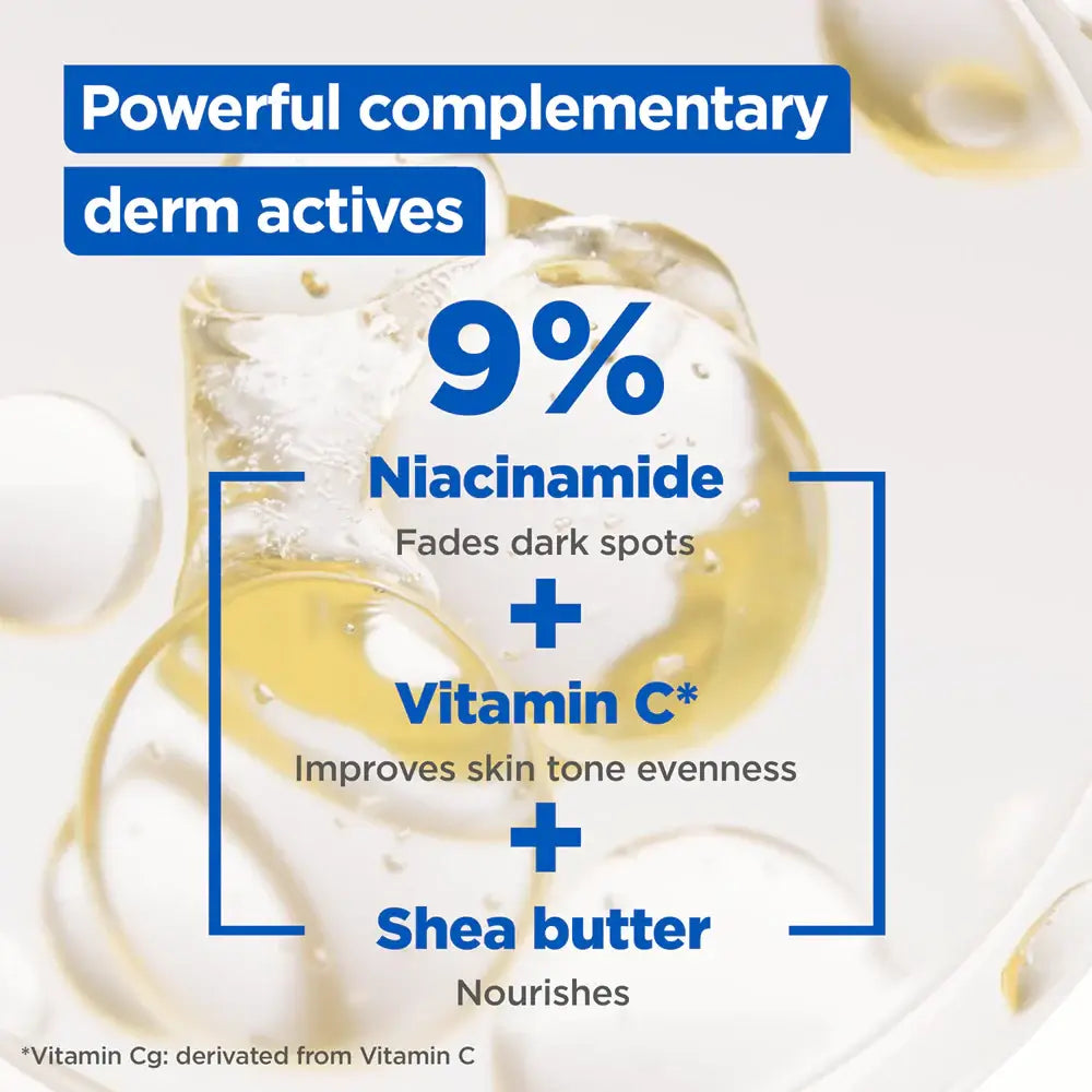 Mixa Product packaging with skincare ingredients and benefits on a white background