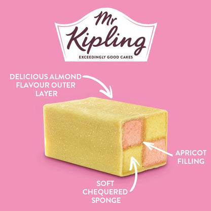 Mr Kipling Standard Battenberg Cake Family Size Serves 8