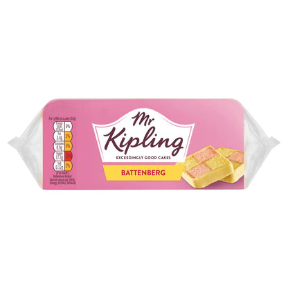 Mr Kipling Standard Battenberg Cake Family Size Serves 8