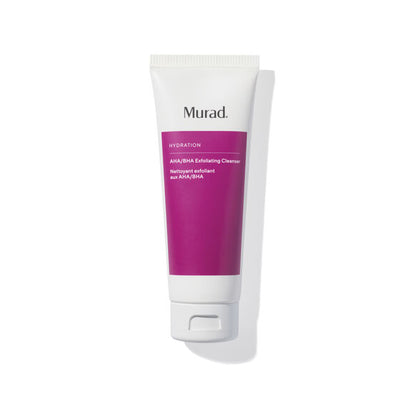 Tube of Murad skincare product on a white background