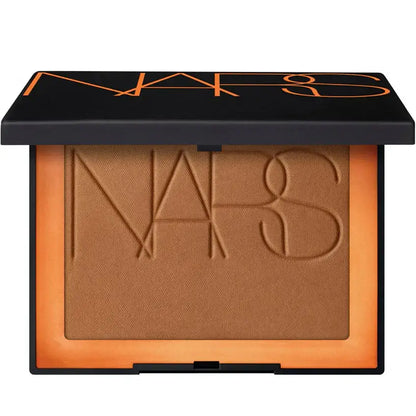 NARS Laguna Bronzing Powder 8g compact showcasing natural matte bronzing shade for a sun-kissed glow.