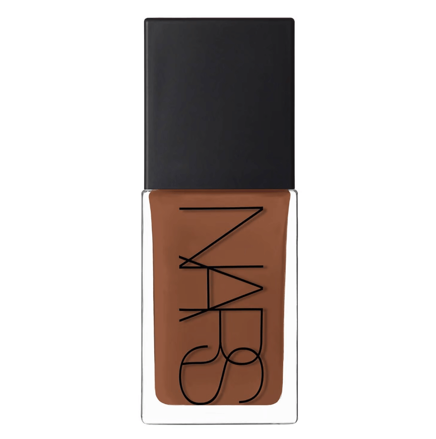 NARS Light Reflecting Foundation 30ml bottle in warm brown shade for a luminous, flawless complexion.