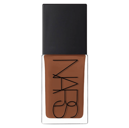 NARS Light Reflecting Foundation 30ml bottle showcasing natural, luminous complexion with makeup and skincare benefits.