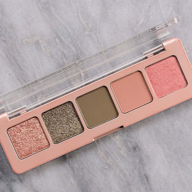 Natasha Denona Retro Mini Palette featuring five stunning eyeshadow shades in a sleek, compact design.