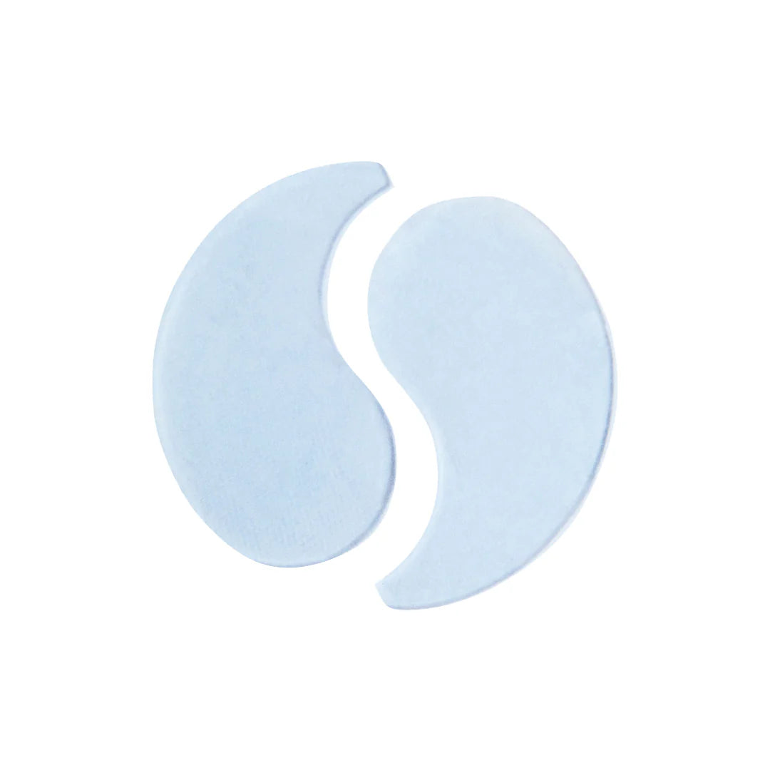 NOBE Arctic Skincare cooling de-puffing eye patches in a smooth hydrogel design for hydration and puffiness reduction.