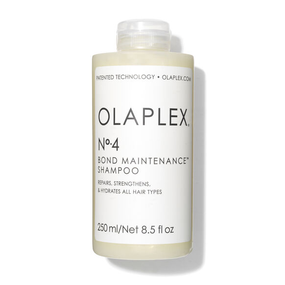Olaplex No.4 Bond Maintenance Shampoo bottle on a white background