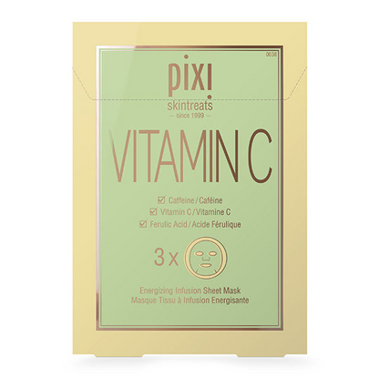  PIXI Vitamin C sheet mask packaging on a white background