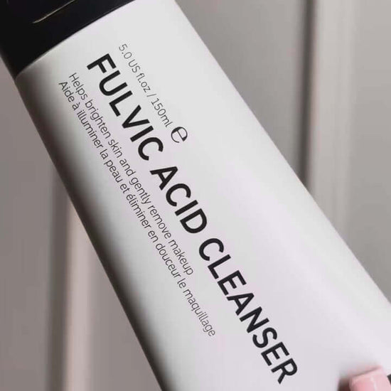 Fulvic Acid Cleanser bottle by e.l.f. Skincare, designed for deep cleansing and enhancing skin vitality.