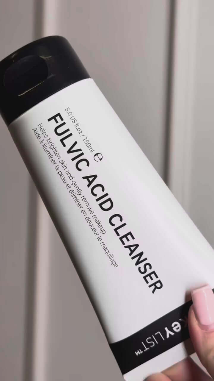 Fulvic Acid Cleanser bottle by e.l.f. Skincare, designed for deep cleansing and enhancing skin vitality.