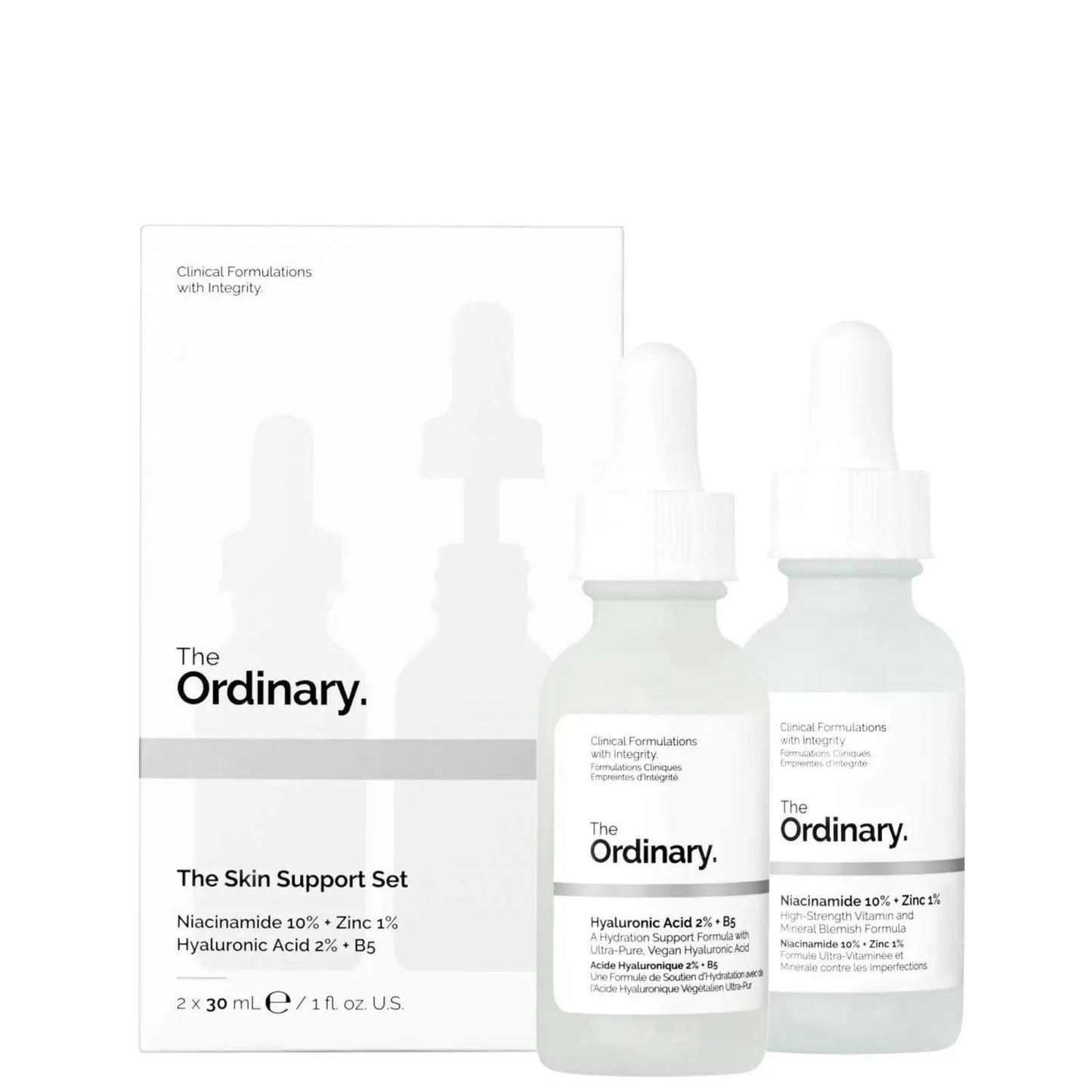 The Ordinary The Skin Support Set The Good Vibes