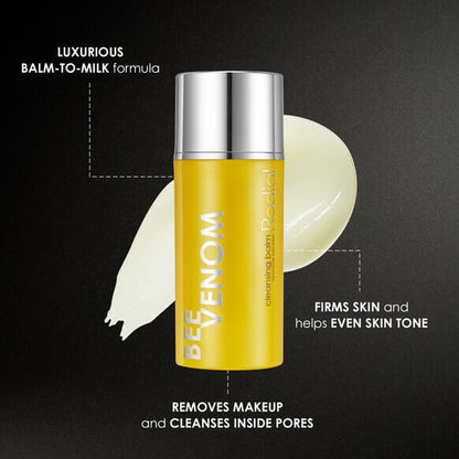 Rodial Bee Venom Cleansing Balm 100ml: luxurious balm-to-milk formula that firms skin and removes makeup effectively.