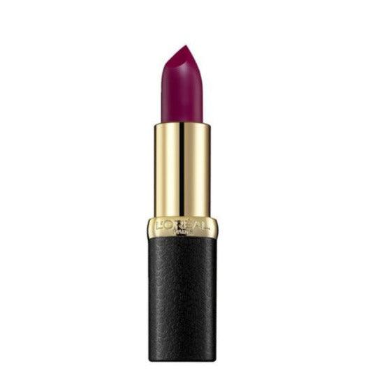 L'Oreal Color Riche Matte Lipstick - 463 Plum Tuxedo The Good Vibes