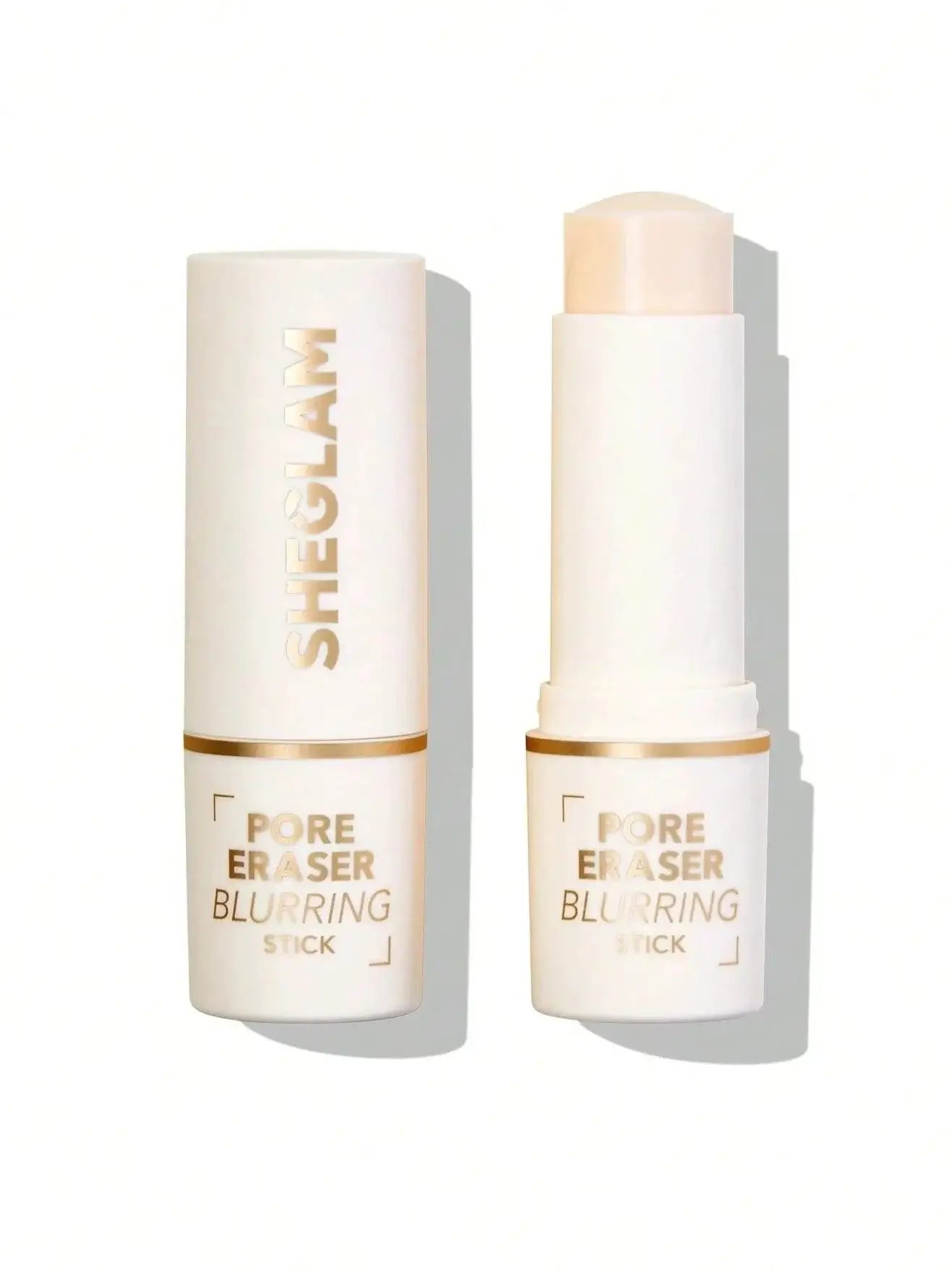 SHEGLAM Pore Eraser Blurring Stick 9.5g, designed to minimize pores for a smooth makeup base.