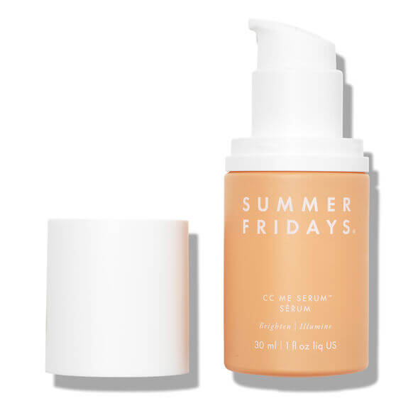Summer Fridays CC Me Serum 30ml bottle, designed to brighten and illuminate the complexion for radiant skin.
