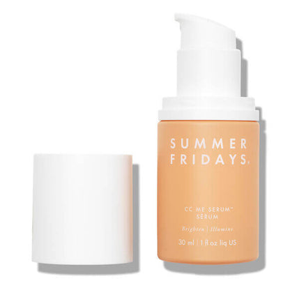 Summer Fridays CC Me Serum 30ml bottle, designed to brighten and illuminate the complexion for radiant skin.