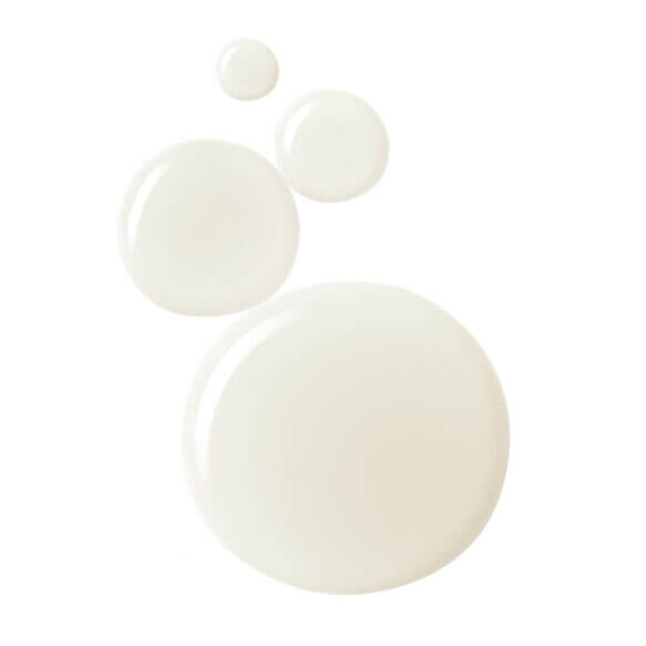 Three droplets of Summer Fridays CC Me Serum showcasing its smooth, creamy texture for radiant skin.