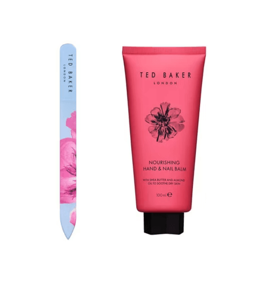 Ted Baker Handpicked For You - Hand & Nail Duo with nourishing hand balm and nail file. Thegoodvibes