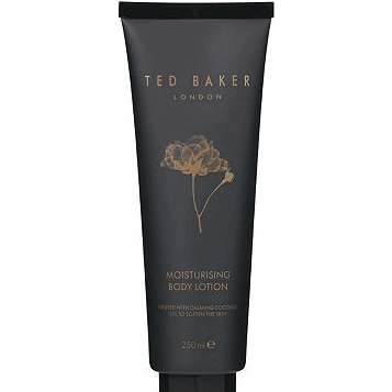 Ted Baker Rose & Orchid Body Lotion 250ml, enriched with coconut oil for soothing and softening skin.