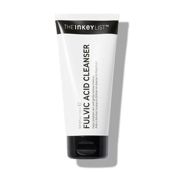 The INKEY List Fulvic Acid Cleanser 150ml tube for revitalizing and brightening all skin types.