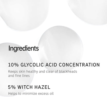 Text detailing The INKEY List skincare product ingredients on a white background