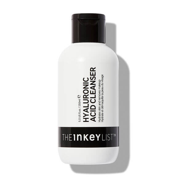 The INKEY List Hyaluronic Acid Cleanser 150ml bottle, perfect for intense hydration and all skin types.