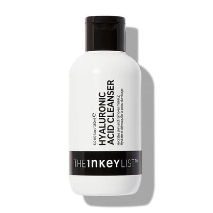 The INKEY List Hyaluronic Acid Cleanser 150ml bottle, perfect for intense hydration and all skin types.