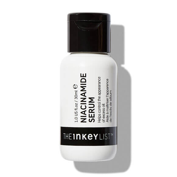 The INKEY List Niacinamide Serum 30ml bottle for clearer skin and oil control.