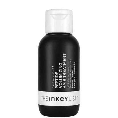 The INKEY List Peptide Volumizing Hair Treatment, 100ml bottle for thicker, healthier hair.