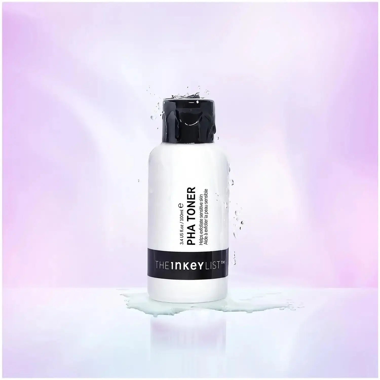 The INKEY List PHA Toner 100ml, a gentle toner for revitalizing sensitive skin and promoting a radiant complexion.
