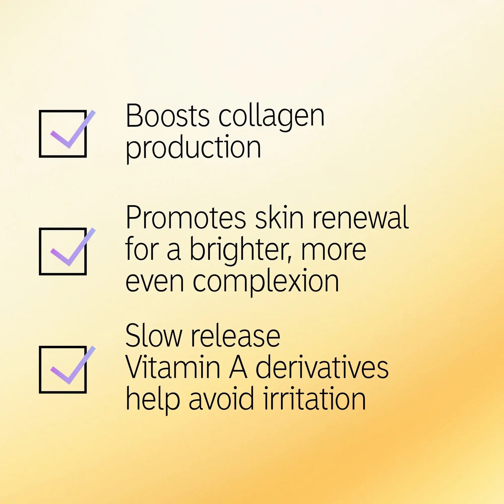 Benefits of The INKEY List Retinol Duo: boosts collagen, promotes skin renewal, slow release to reduce irritation.