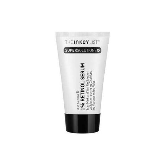 The INKEY List SuperSolutions 1% Retinol Serum 30ml tube for youthful, rejuvenated skin.