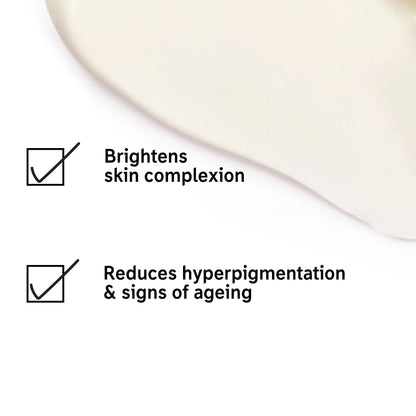 The INKEY List Vitamin C Serum benefits: brightens skin complexion and reduces hyperpigmentation & signs of aging.