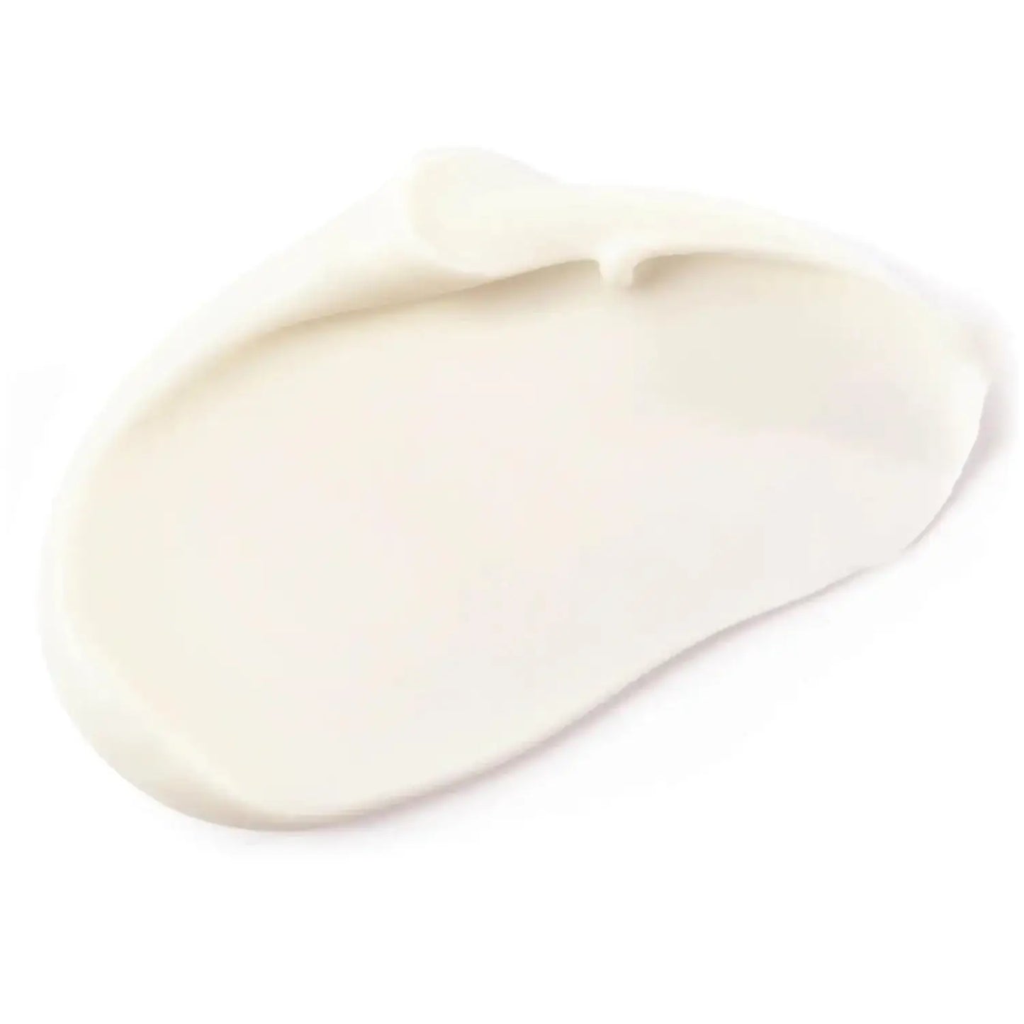 A creamy, white texture of The INKEY List Vitamin C Serum, showcasing its smooth application for glowing skin.