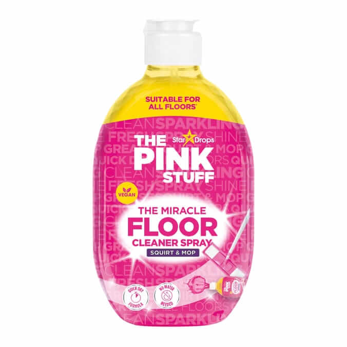 The Pink Stuff The Miracle Floor Cleaner 750ml bottle for effective cleaning and mopping, suitable for all floors.