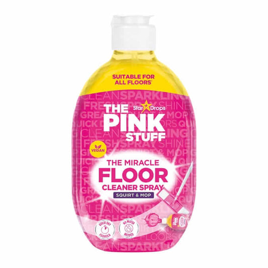 The Pink Stuff The Miracle Floor Cleaner 750ml bottle for effective cleaning and mopping, suitable for all floors.