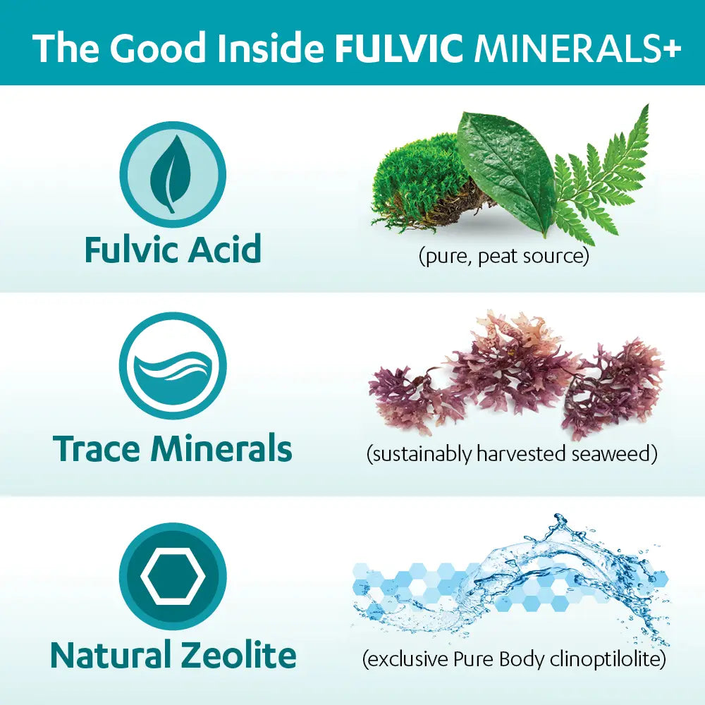 Touchstone Essentials Fulvic Minerals+ 60ml 30-day supply