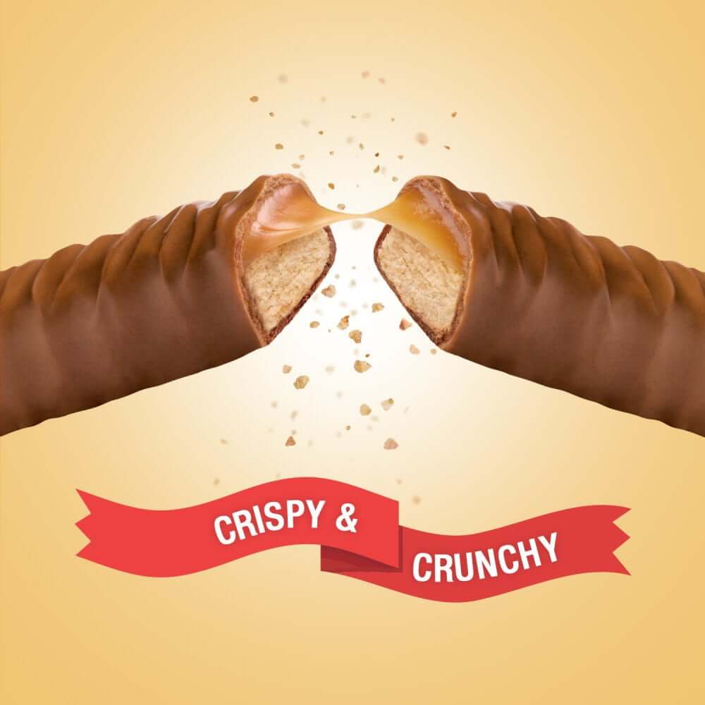 Twix Caramel & Milk Chocolate Fingers Twin Biscuit Snack Bars Multipack