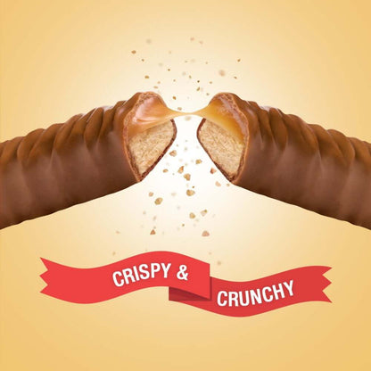 Twix Caramel & Milk Chocolate Fingers Twin Biscuit Snack Bars Multipack