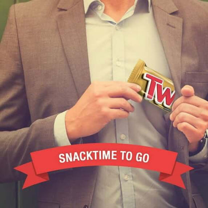 Twix Caramel & Milk Chocolate Fingers Twin Biscuit Snack Bars Multipack