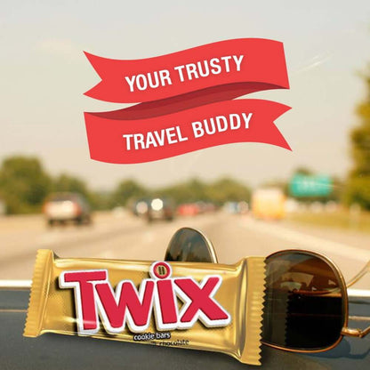Twix Caramel & Milk Chocolate Fingers Twin Biscuit Snack Bars Multipack