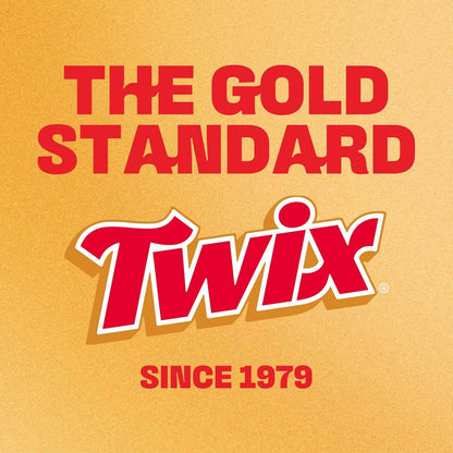 Twix logo with 'The Gold Standard Twix Since 1979' text on a yellow background