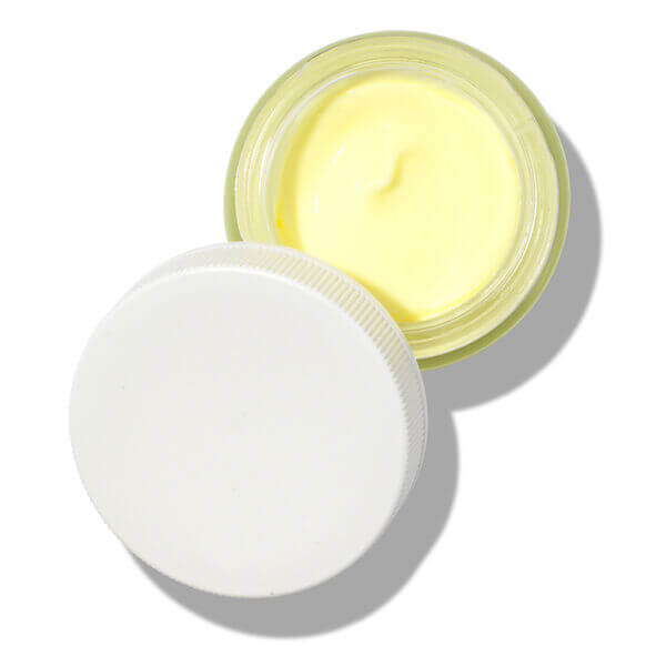 Youth To The People Superberry Hydrate + Glow Dream Mask in jar showcasing creamy yellow texture for radiant skin.