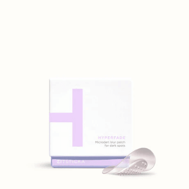 ZITSTICKA HYPERFADE™ microdart patch packaging for brightening dark spots and post-acne marks.