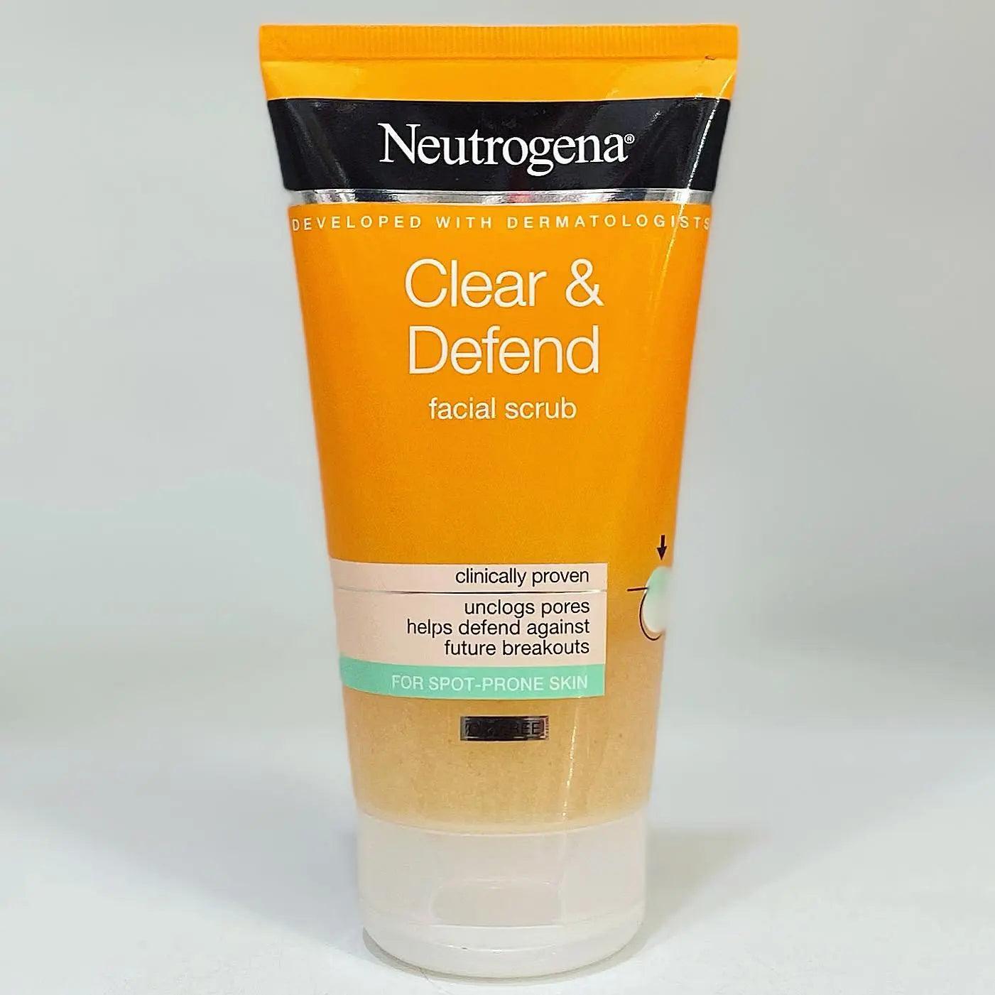 Neutrogena® Clear & Defend Facial Scrub 150ml LYBC