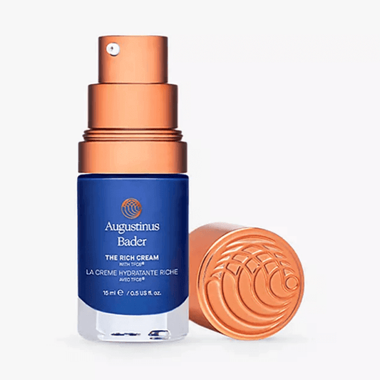 Augustinus Bader The Rich Cream 15ml for transformative skincare and deep hydration, ideal for normal to dry skin types.