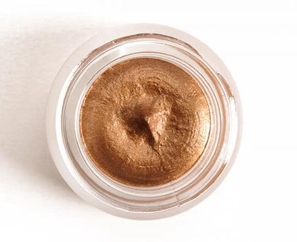 Charlotte Tilbury Eyes To Mesmerise Cream Eyeshadow in Amber Gold, a warm-toned metallic gold cream formula.