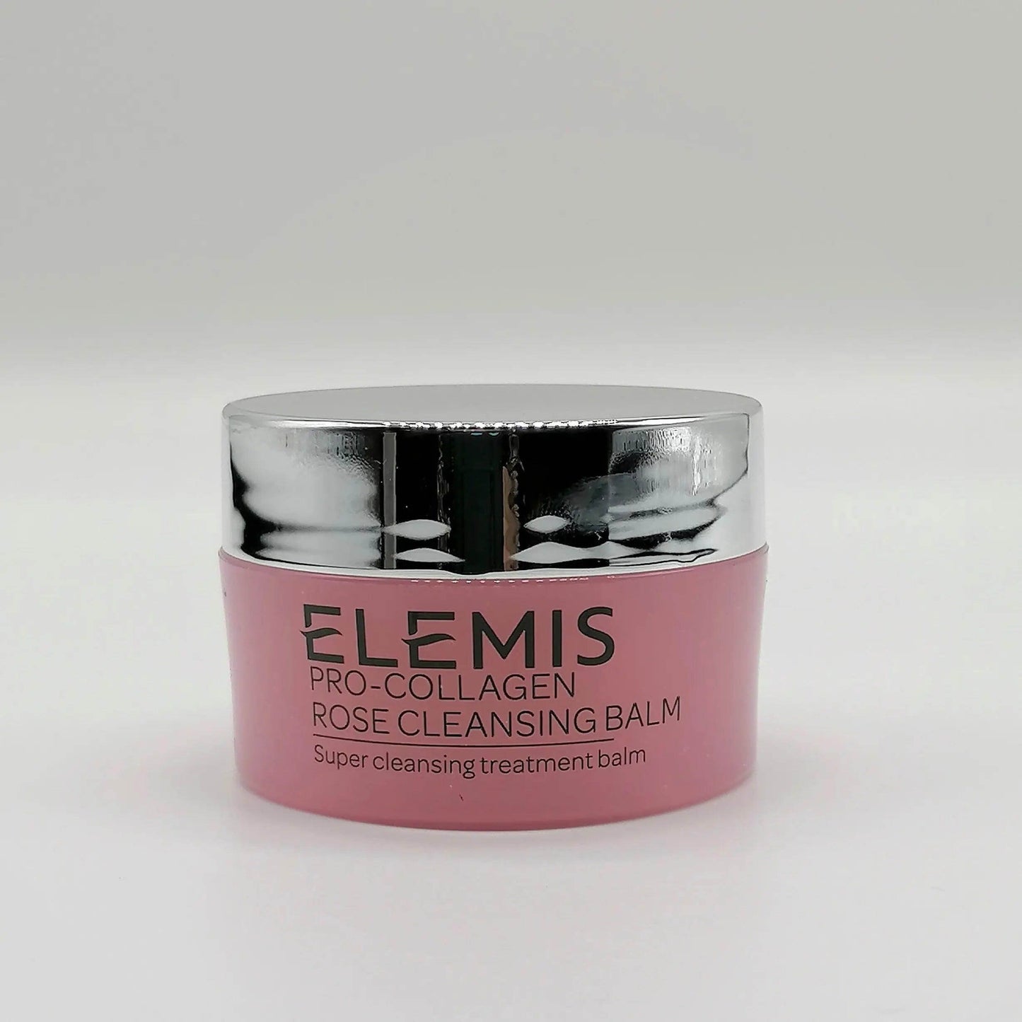 Elemis Pro-Collagen Rose Cleansing Balm 20g, nourishing makeup remover for soft, glowing skin.
